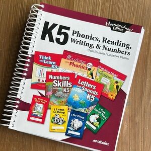 Abeka K5 Curriculum/Lesson Plans
